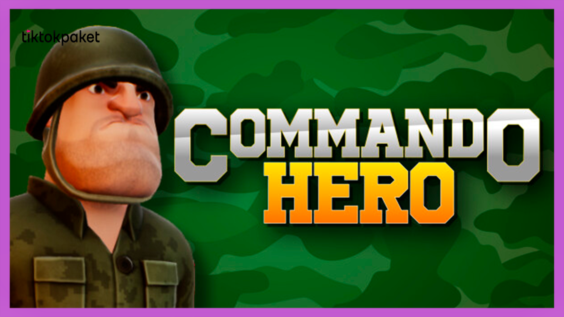 COMMANDO HERO TİKTOK OYUN AYARLARI