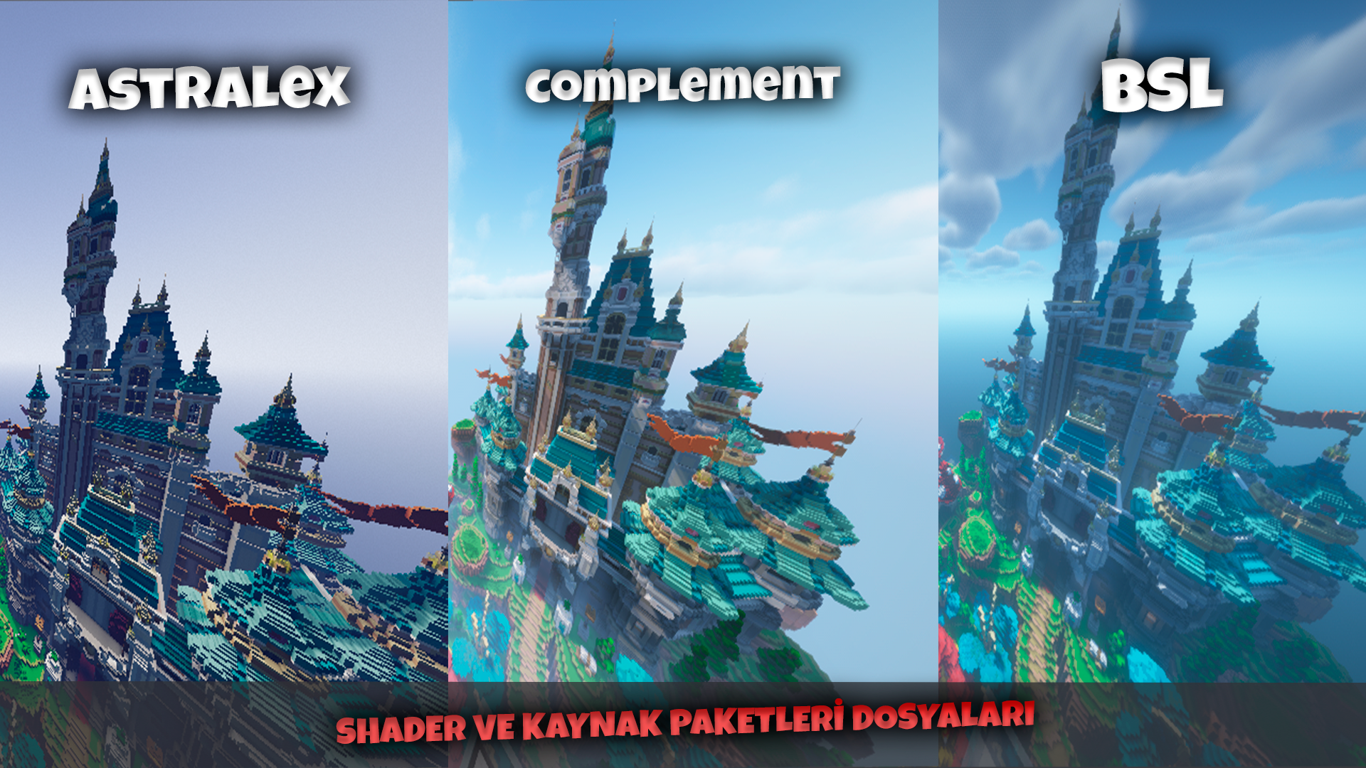 SHADER VE KAYNAK PAKETLERİ