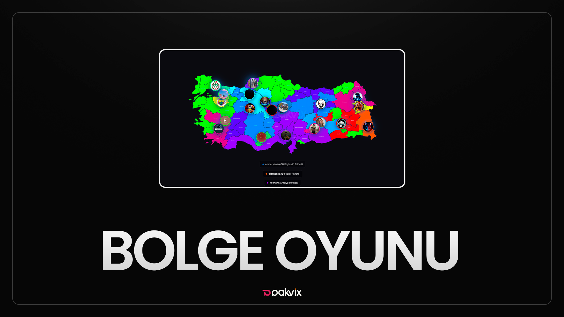 TÜRKİYE BOLGE OYUNU WEB (OTOMATİK)